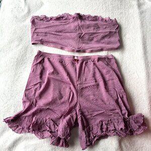 MADE IN CANADA - Bloomers and Lil Band-Aid Top - Purple